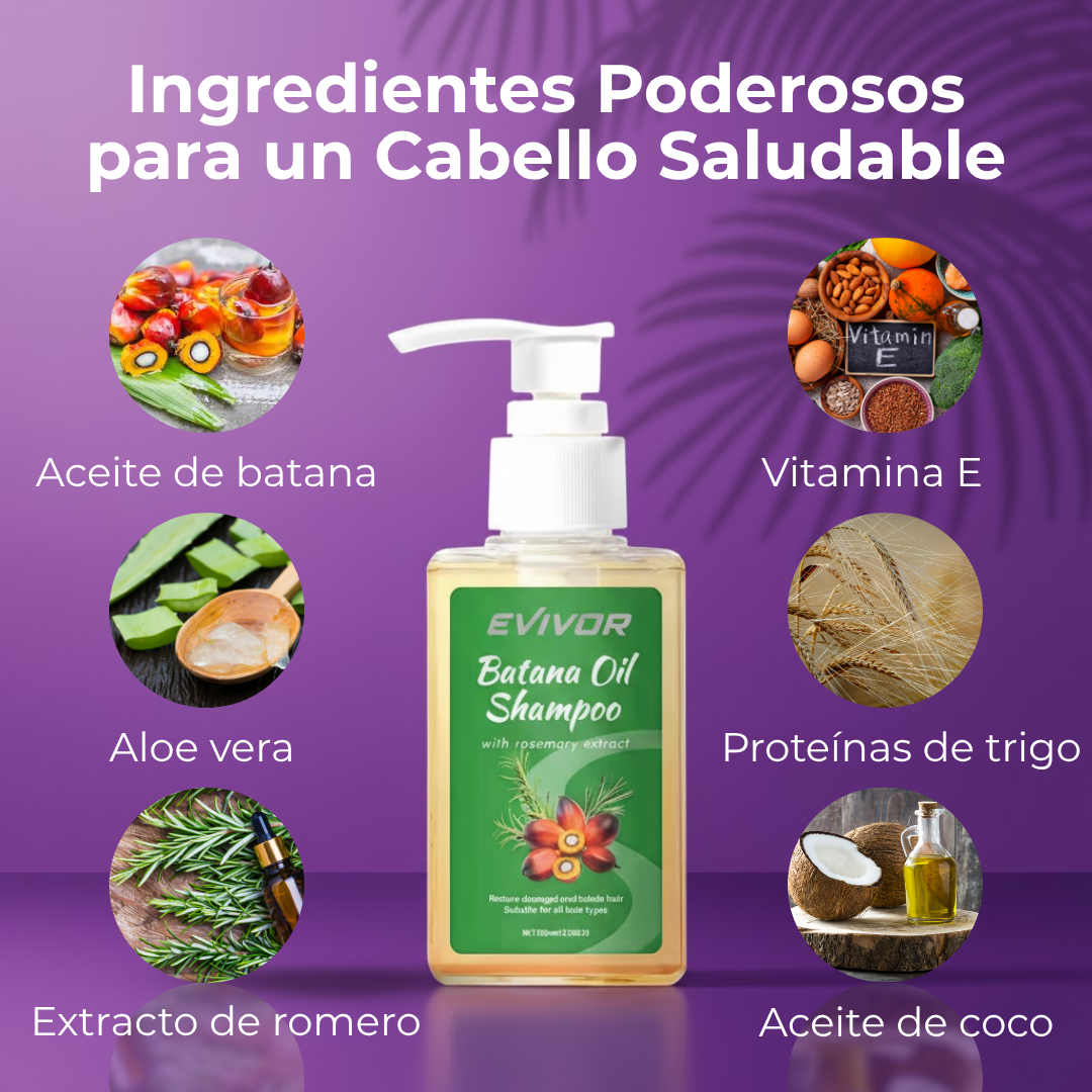 BATANA GOLD™ | DETÉN LA CAÍDA Y REVIVE TU CABELLO DESDE LA RAÍZ EN SOLO 1 SEMANA