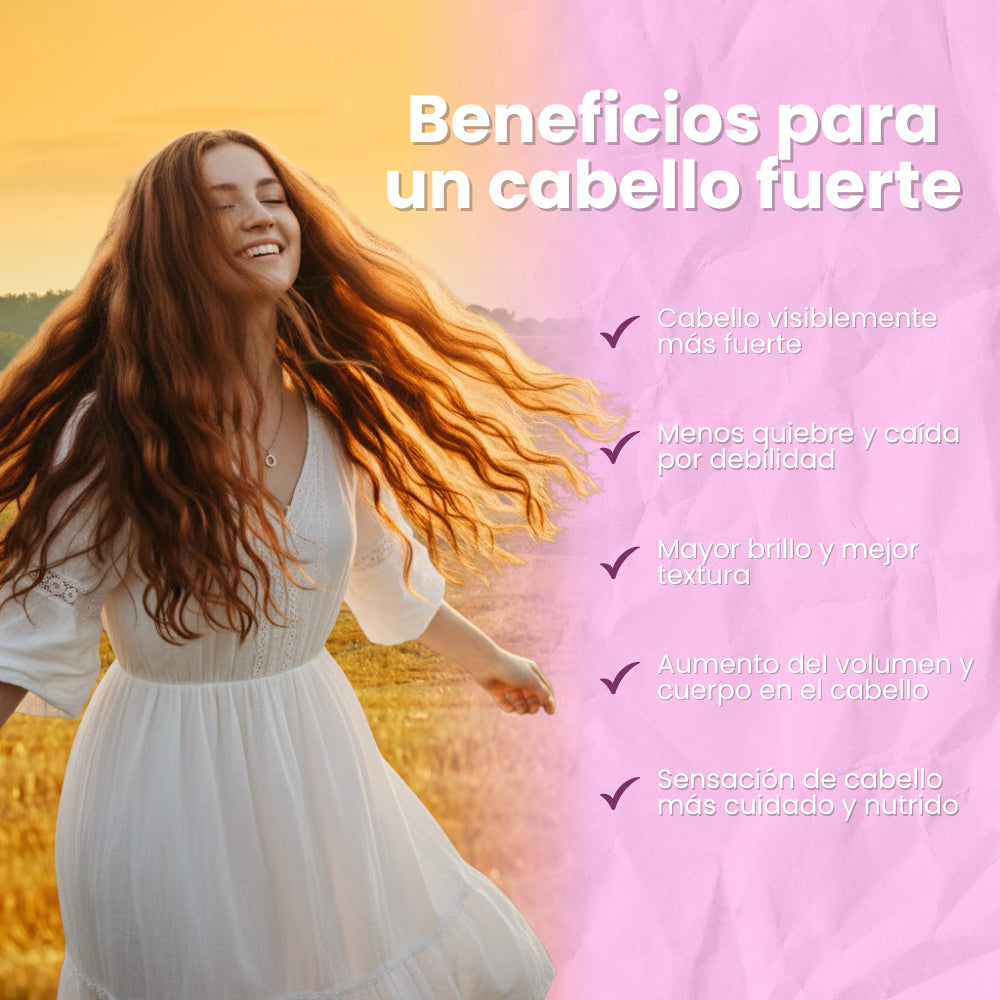 Evivor™ | Suplemento Capilar con Biotina 10,000 mcg y Colágeno – 120 Cápsulas