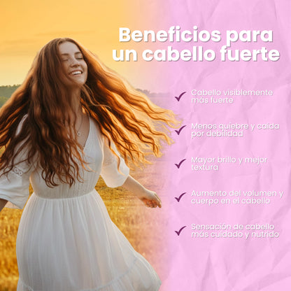 Evivor™ | Suplemento Capilar con Biotina 10,000 mcg y Colágeno – 120 Cápsulas
